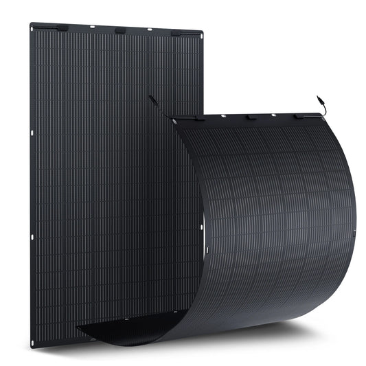 ALLPOWERS Balcony Power Plant, Flexible Solar Panel 400W/800W Monocrystalline Silicon Solarmodule 63V Solar Charger for RV Camp